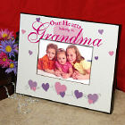 Our Hearts Belong To...Personalized Printed Frame